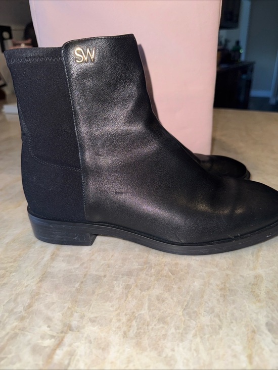 Stuart Weitzman Shoes - Stuart Weitzman Black Elemental Chelsea Boots